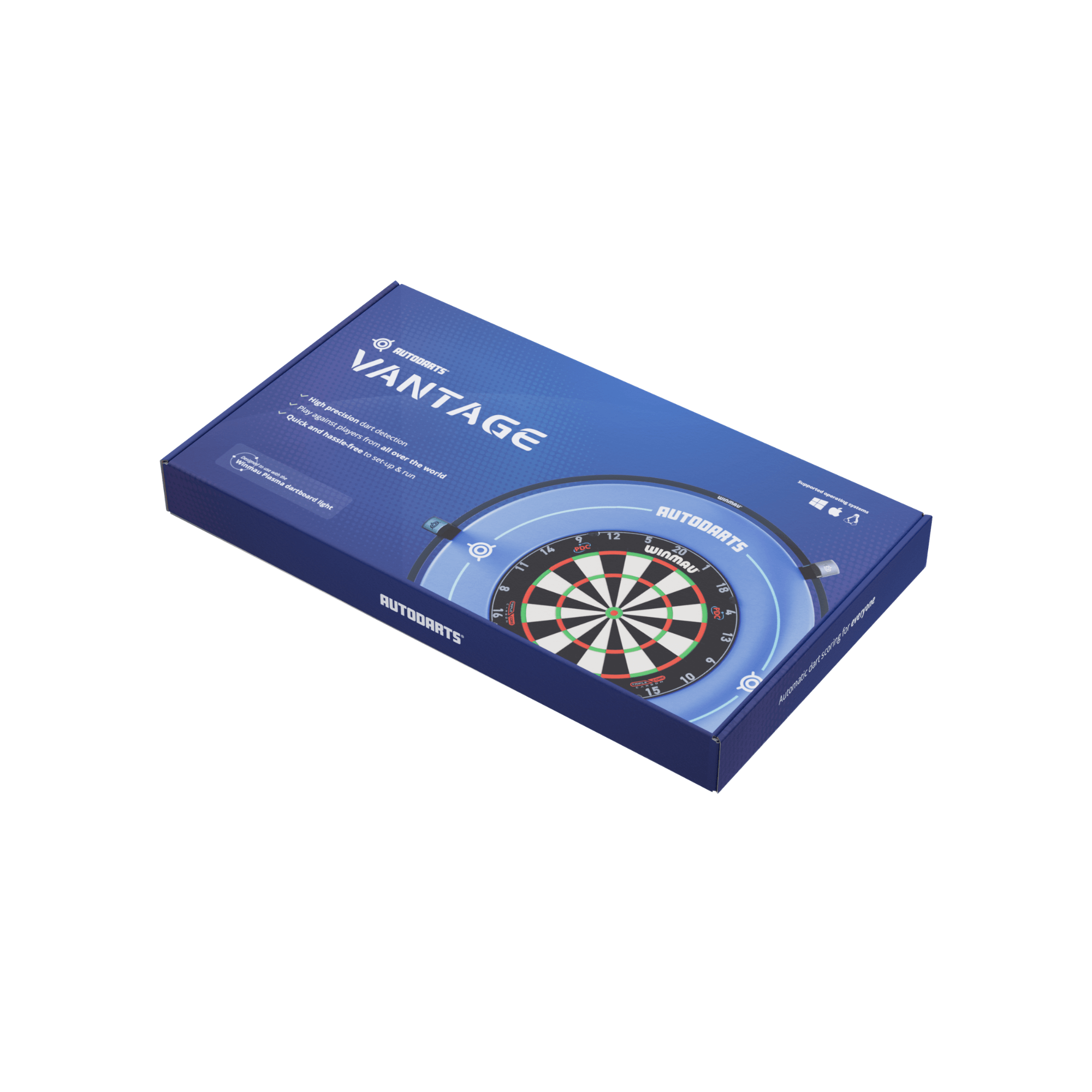 Autodarts Vantage Blade 360 Set Verpackung geschlossen