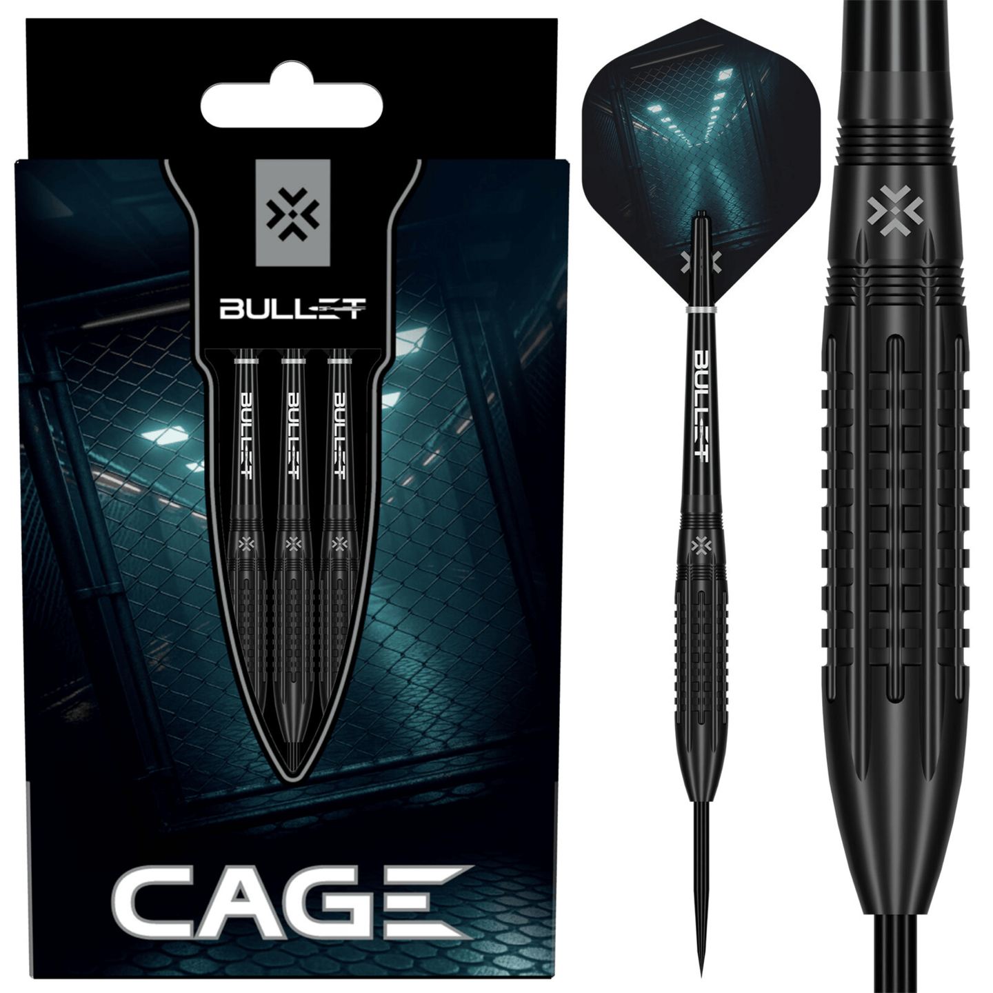 Bullet Cage Steeldarts Verpackung