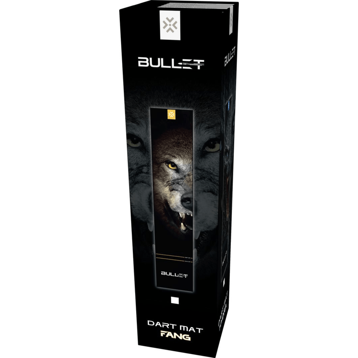 Bullet Fang Dartmatte Verpackung