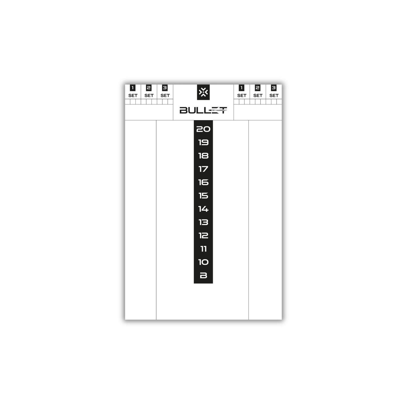Bullet Score Whiteboard