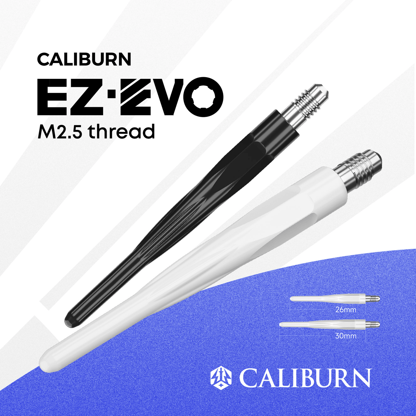 Caliburn EZ-EVO Soft Long Spitzen Maße