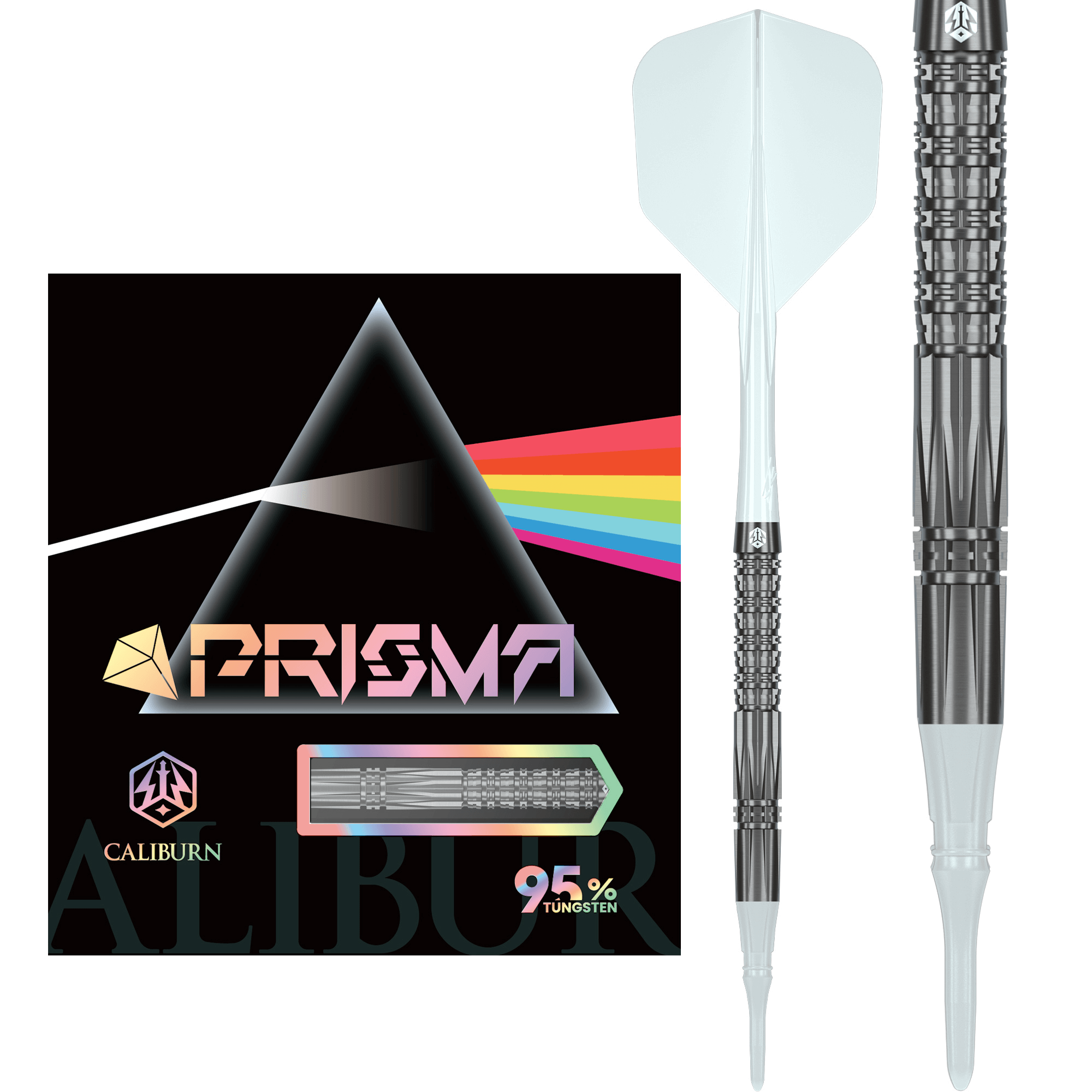 Caliburn Prisma P2 Softdarts Verpackung