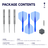 Caliburn RIX R1 EZ EVO Steeldarts Packungsinhalt