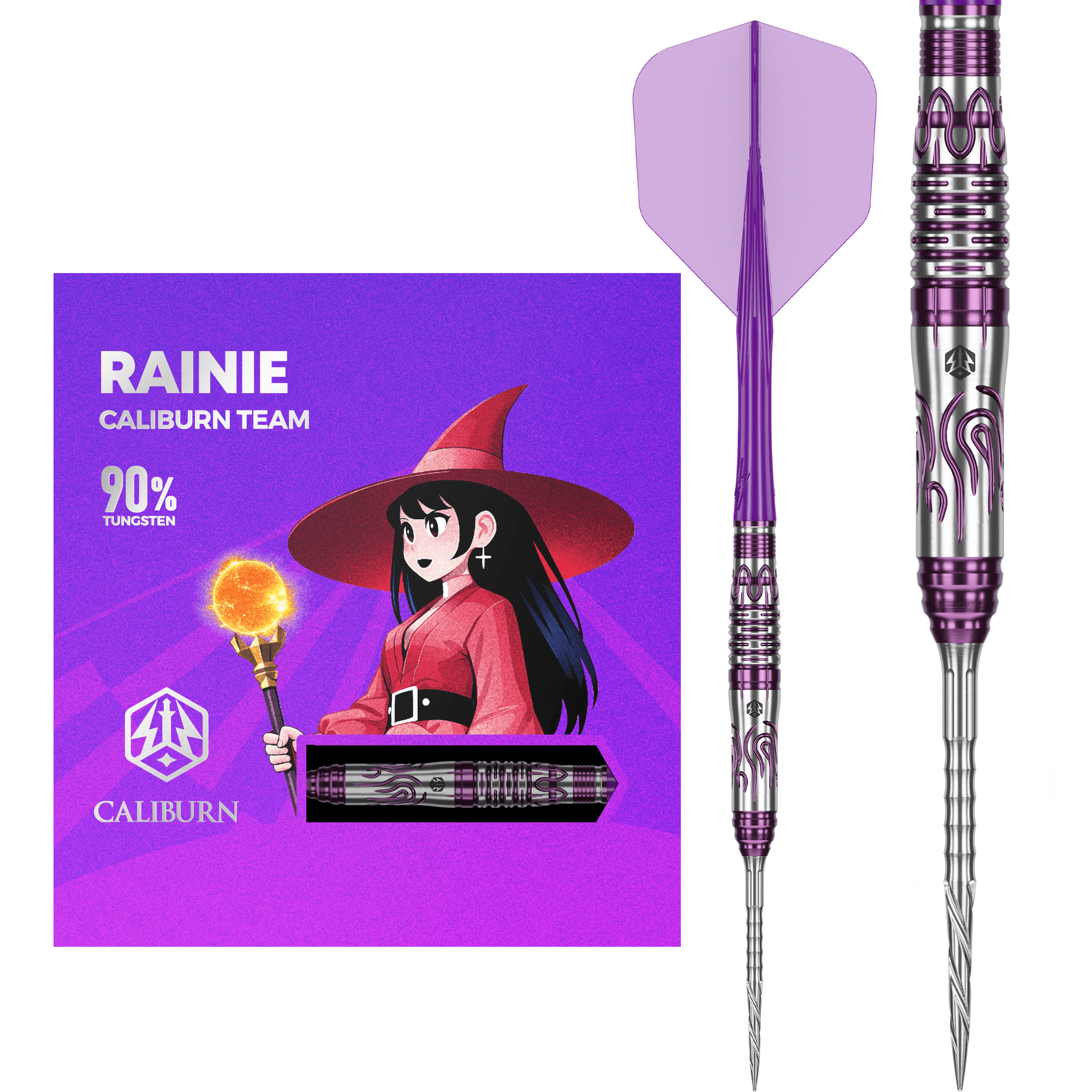 Caliburn Rainie Awakening Steeldarts Details Dart