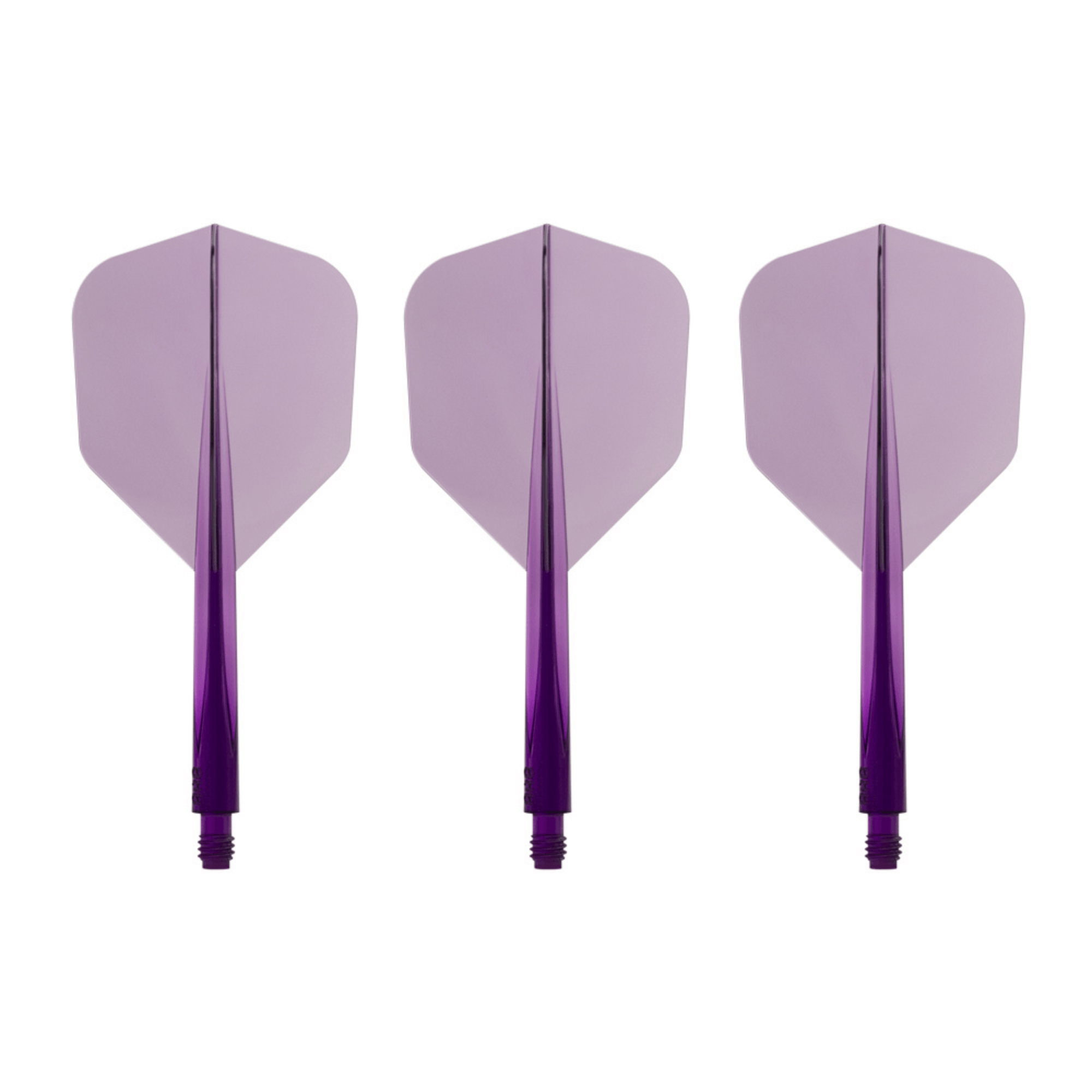 Condor Axe Flight System - Small TransparentLila Set
