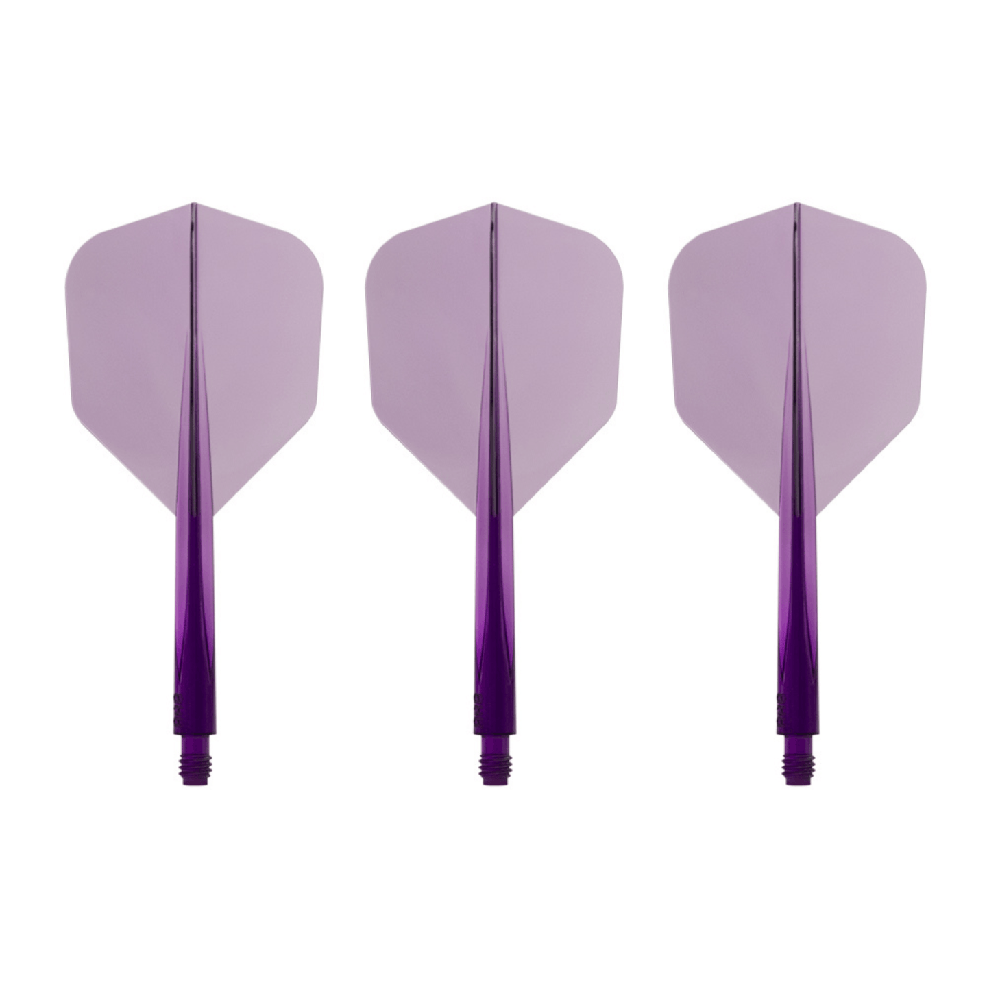 Condor Axe Flight System - Small TransparentLila Set
