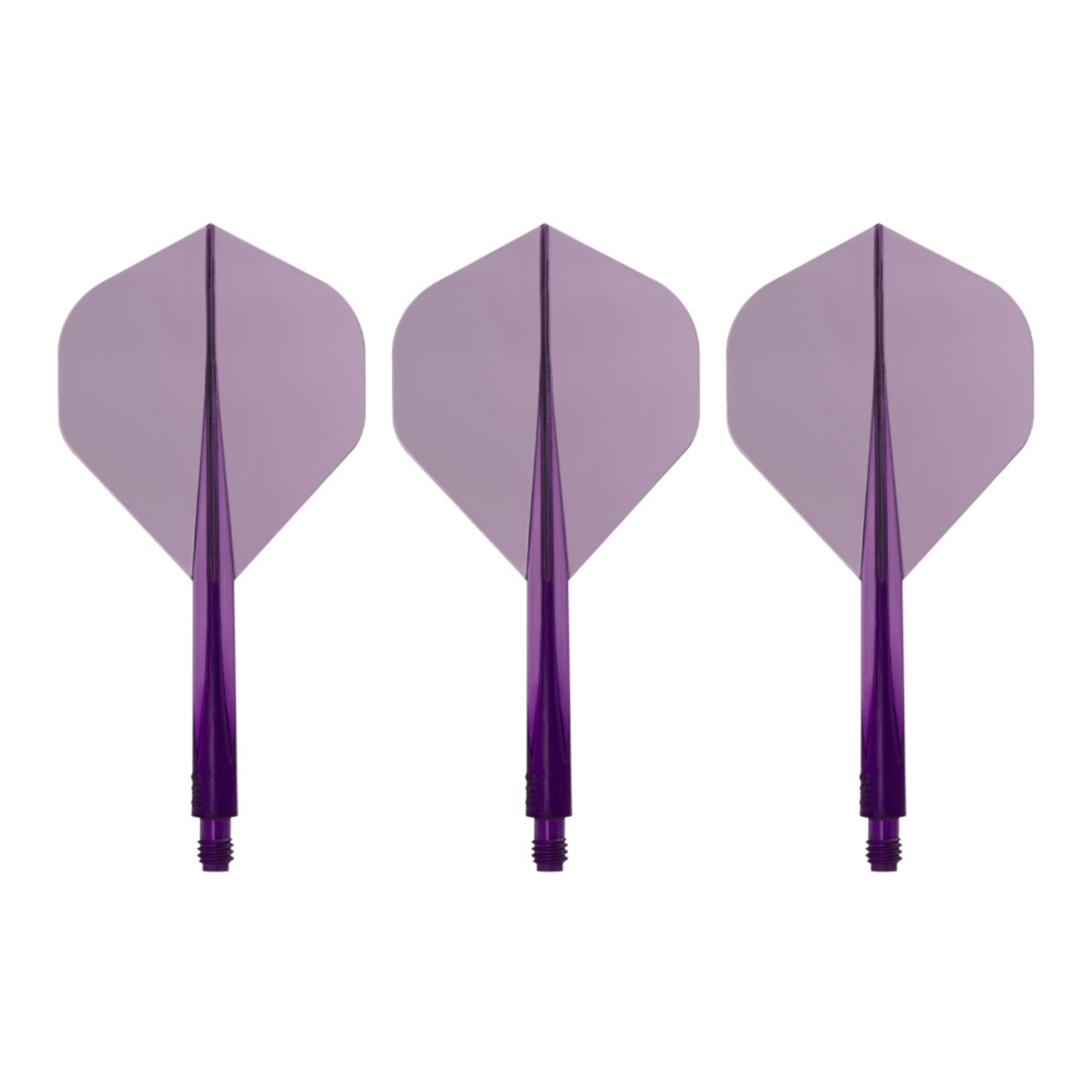 Condor Axe Flight System - Standard TransparentLila Set