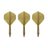 Condor Axe Flight System Metalic Gold - Standard Set