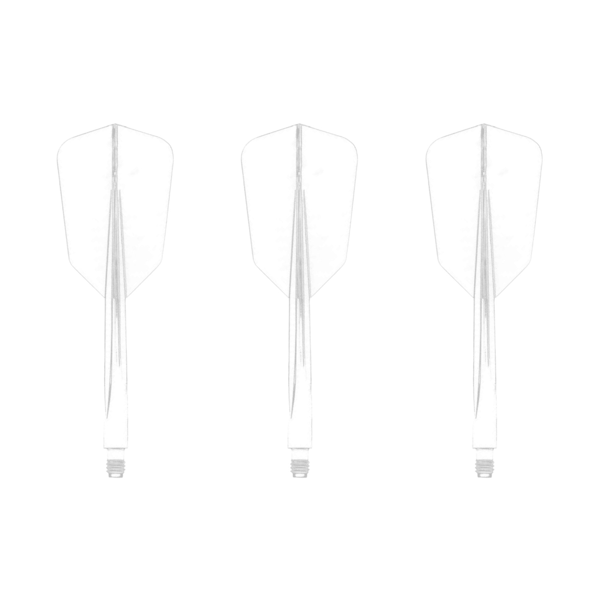 Condor Axe Flight System Wing - Slim Transparent Set