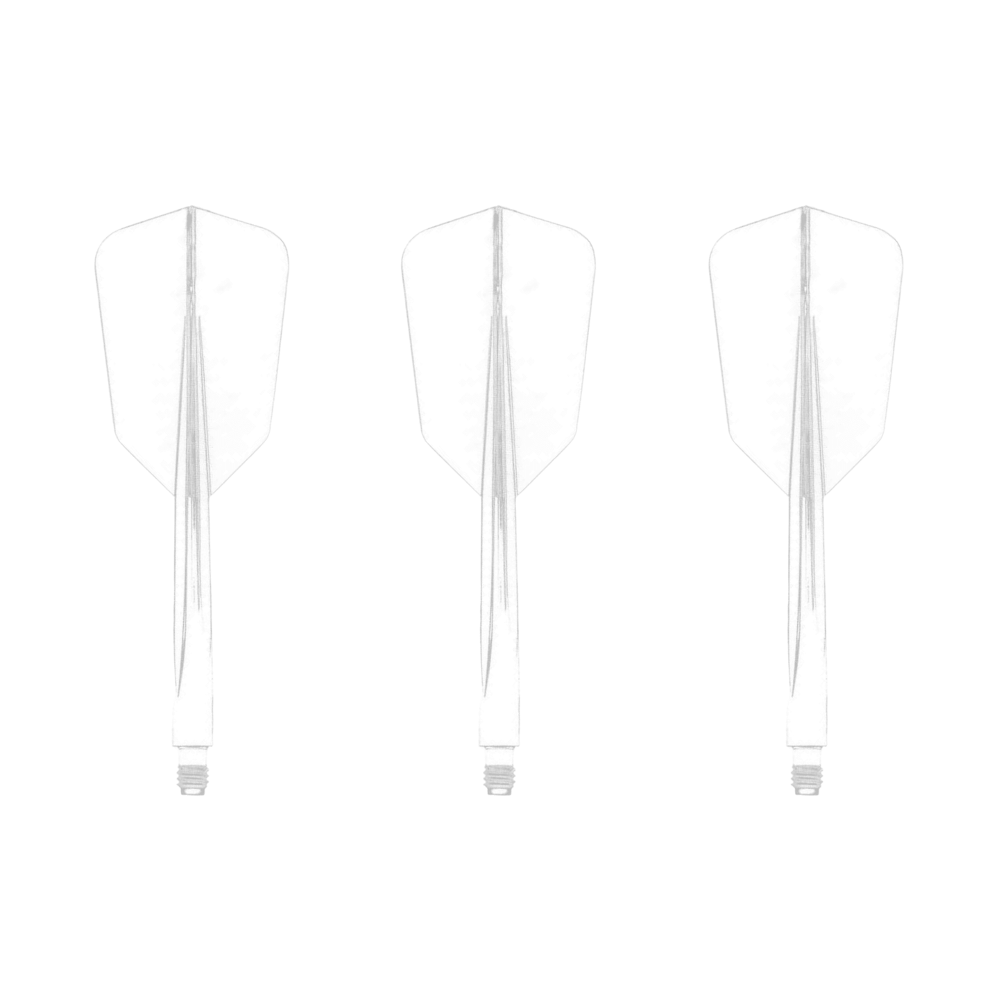 Condor Axe Flight System Wing - Slim Transparent Set