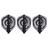 Cosmo Fit Flights Air Mickey Mansell 3 Shape B