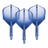 GOAT A1R Flights NO6 - Blue Clear Set