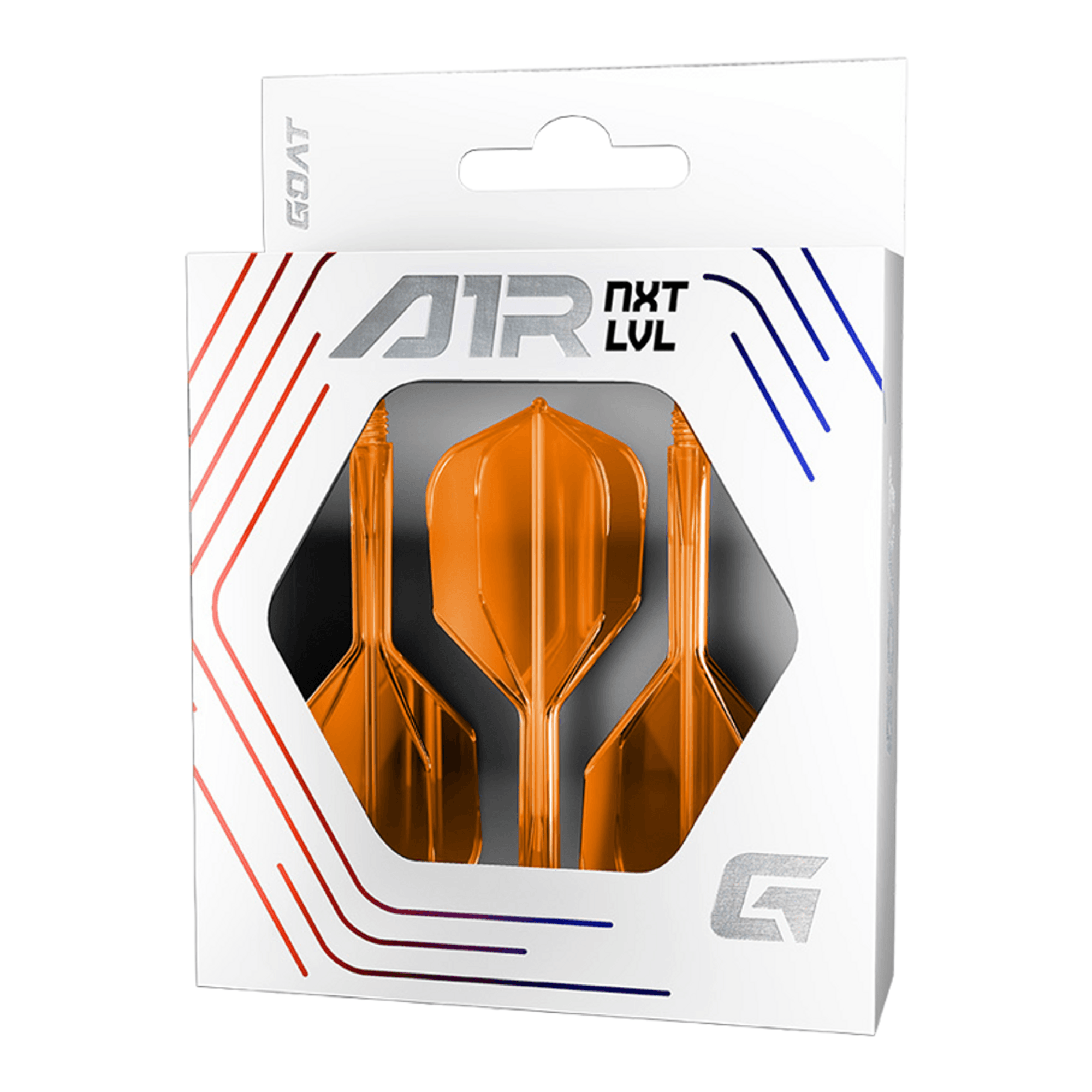 GOAT A1R Flights NO6 - Orange Clear Verpackung