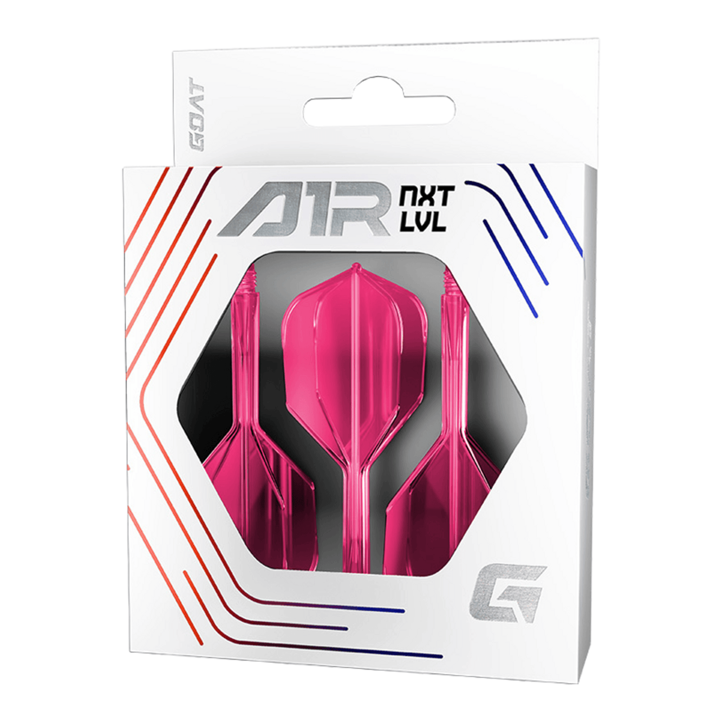 GOAT A1R Flights NO6 - Pink Clear Verpackung