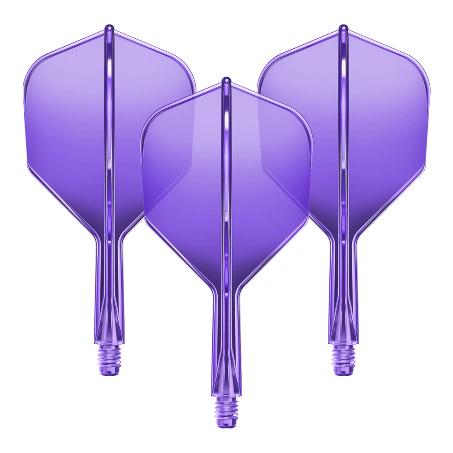 GOAT A1R Flights NO6 - Purple Clear Set