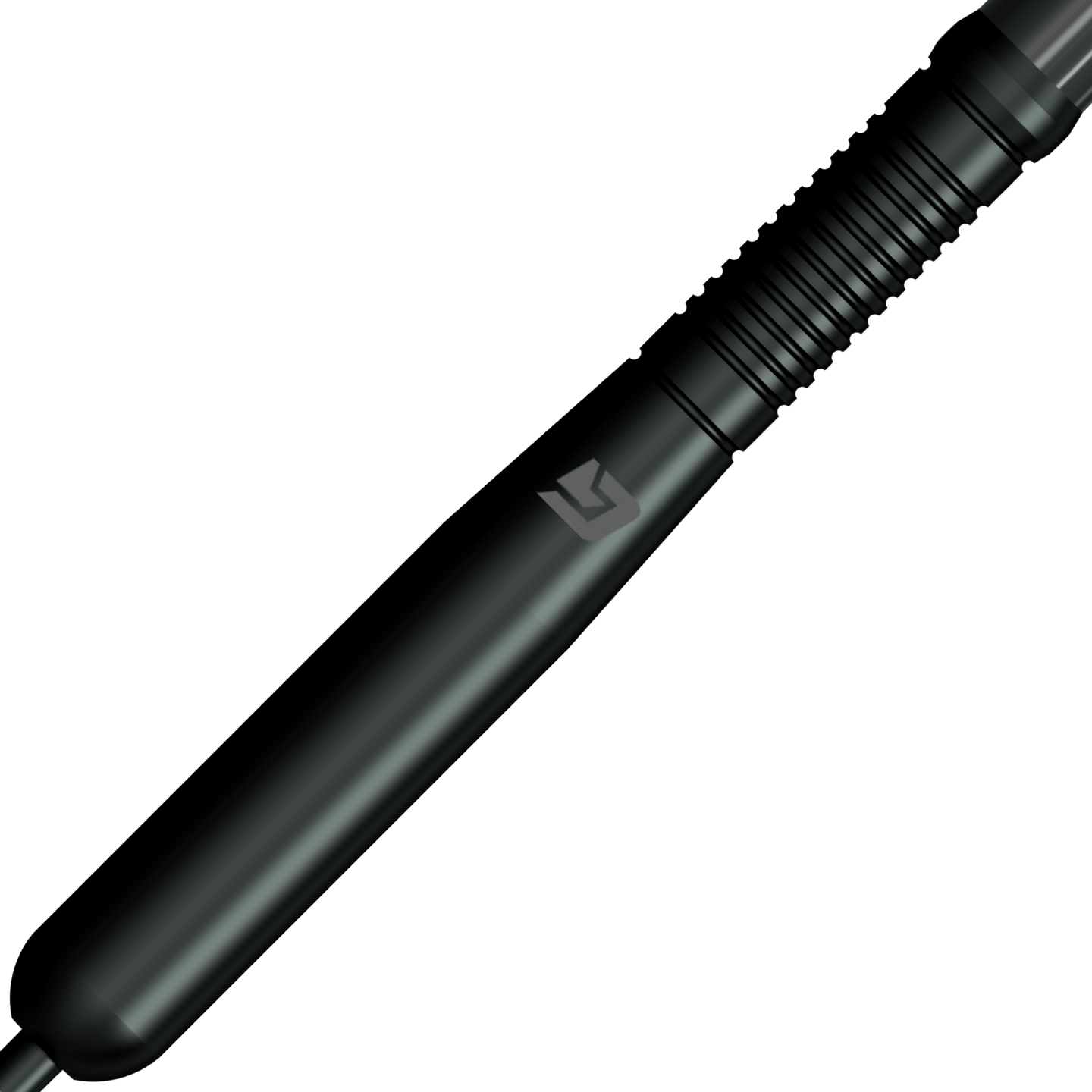 GOAT Homerun Black Brass Steeldarts Details Barrel