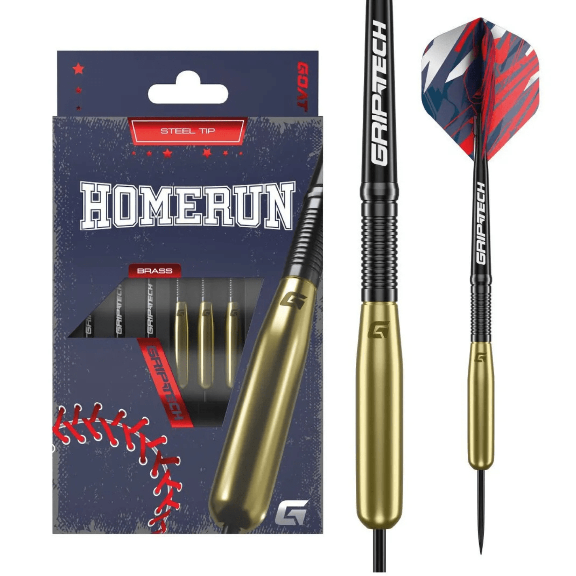 GOAT Homerun Brass Steeldarts Verpackung