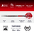 Harrows Damon Heta Series 4 Softdarts Abmessungen