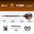 Harrows Luke Woodhouse Series 3 Softdarts Abmessungen