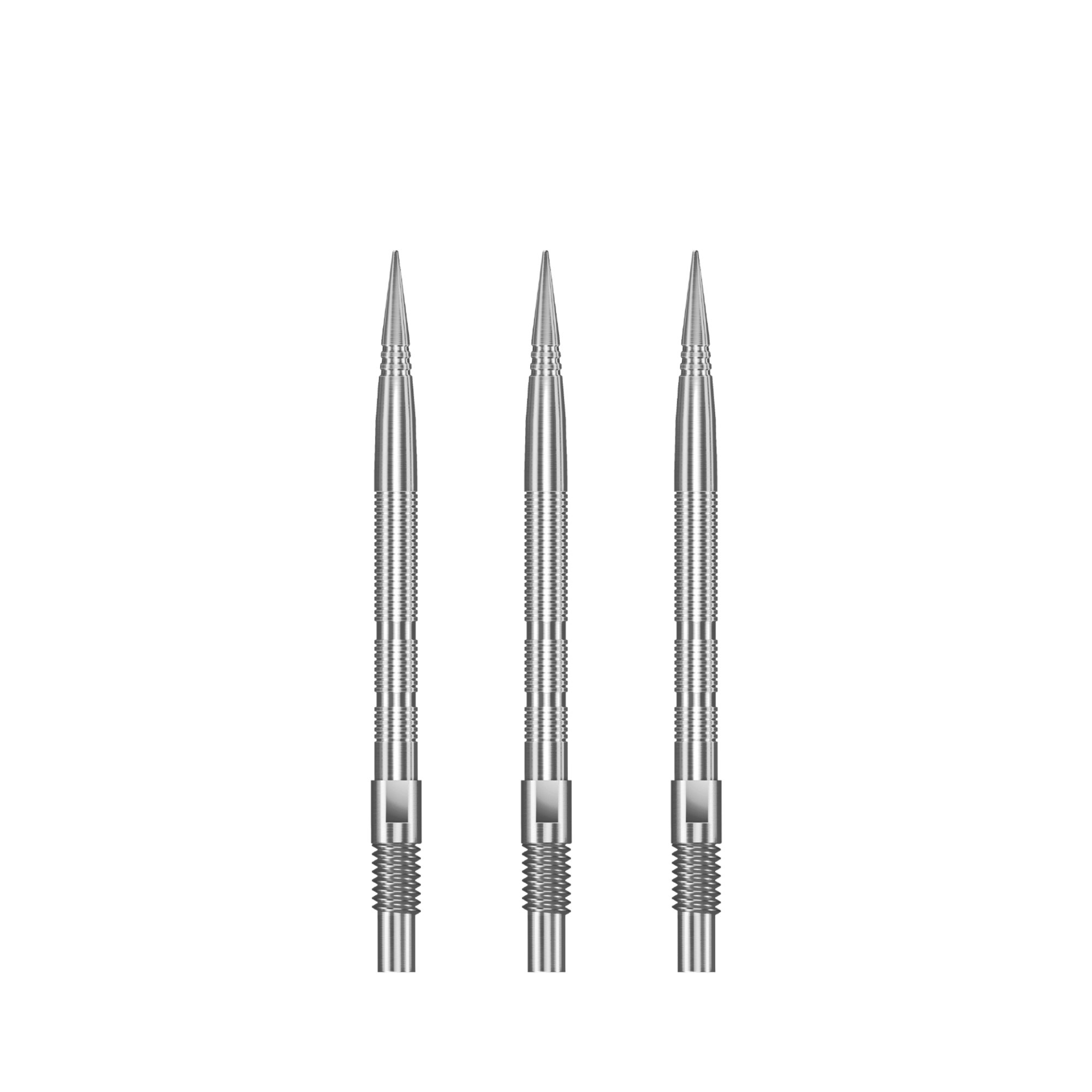 Harrows Micro Grip Quick Point Spitzen Silver