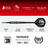 Harrows Ryan Searle Series 3 Softdarts Abmessungen