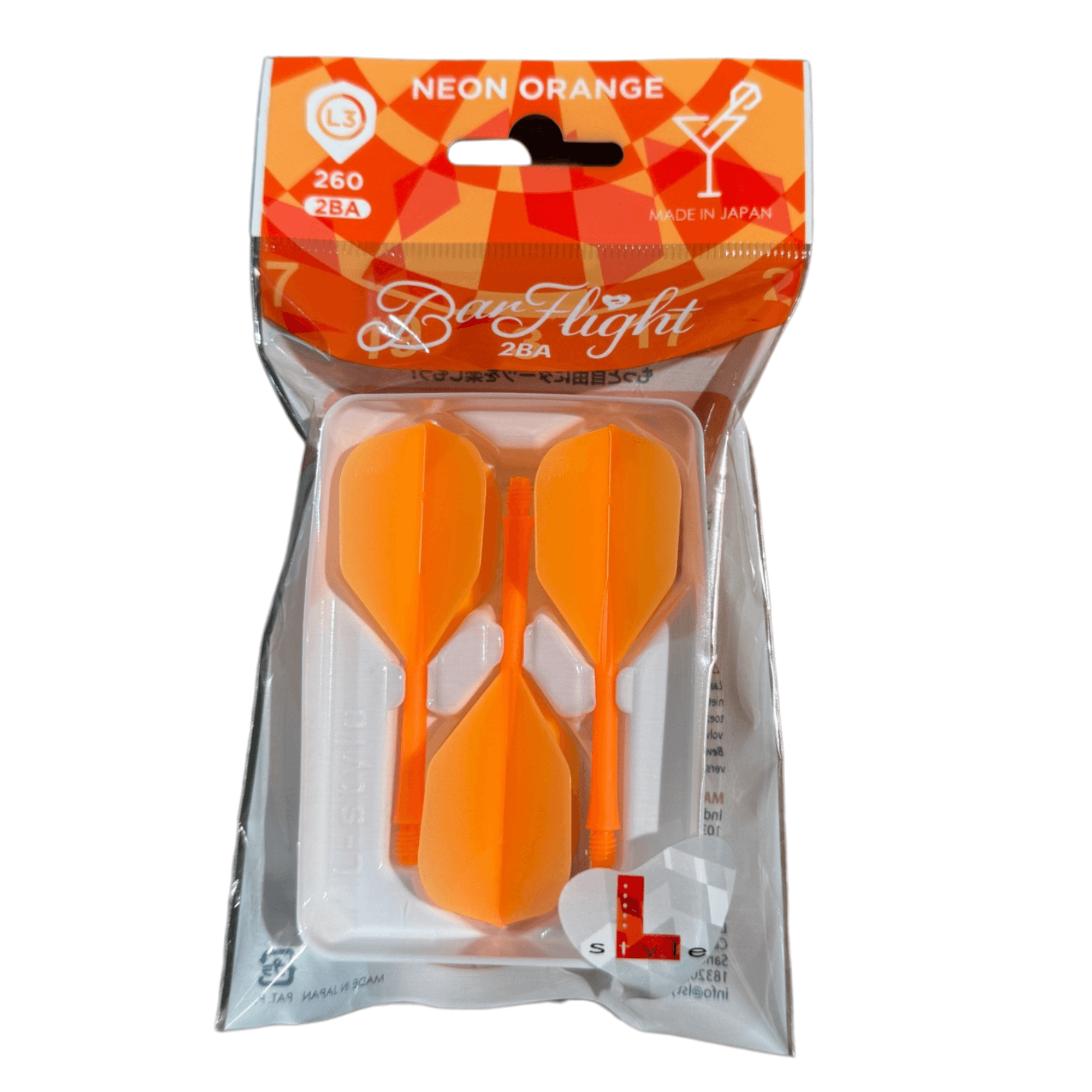 L-Style BarFlight Neon Orange Verpackung