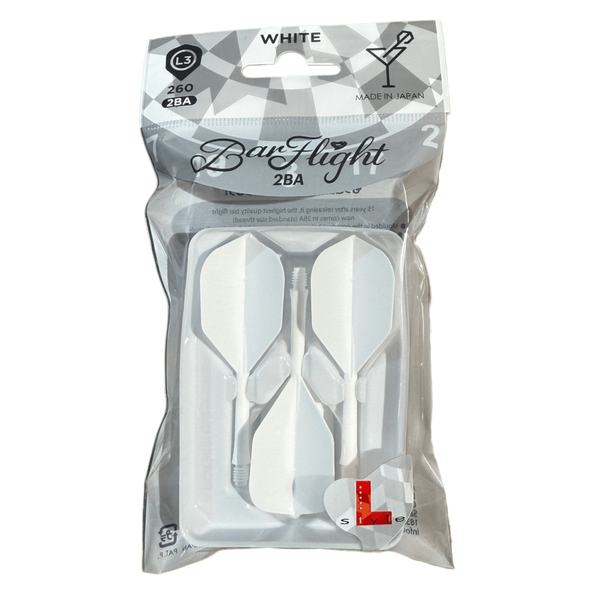 L-Style BarFlight White Verpackung