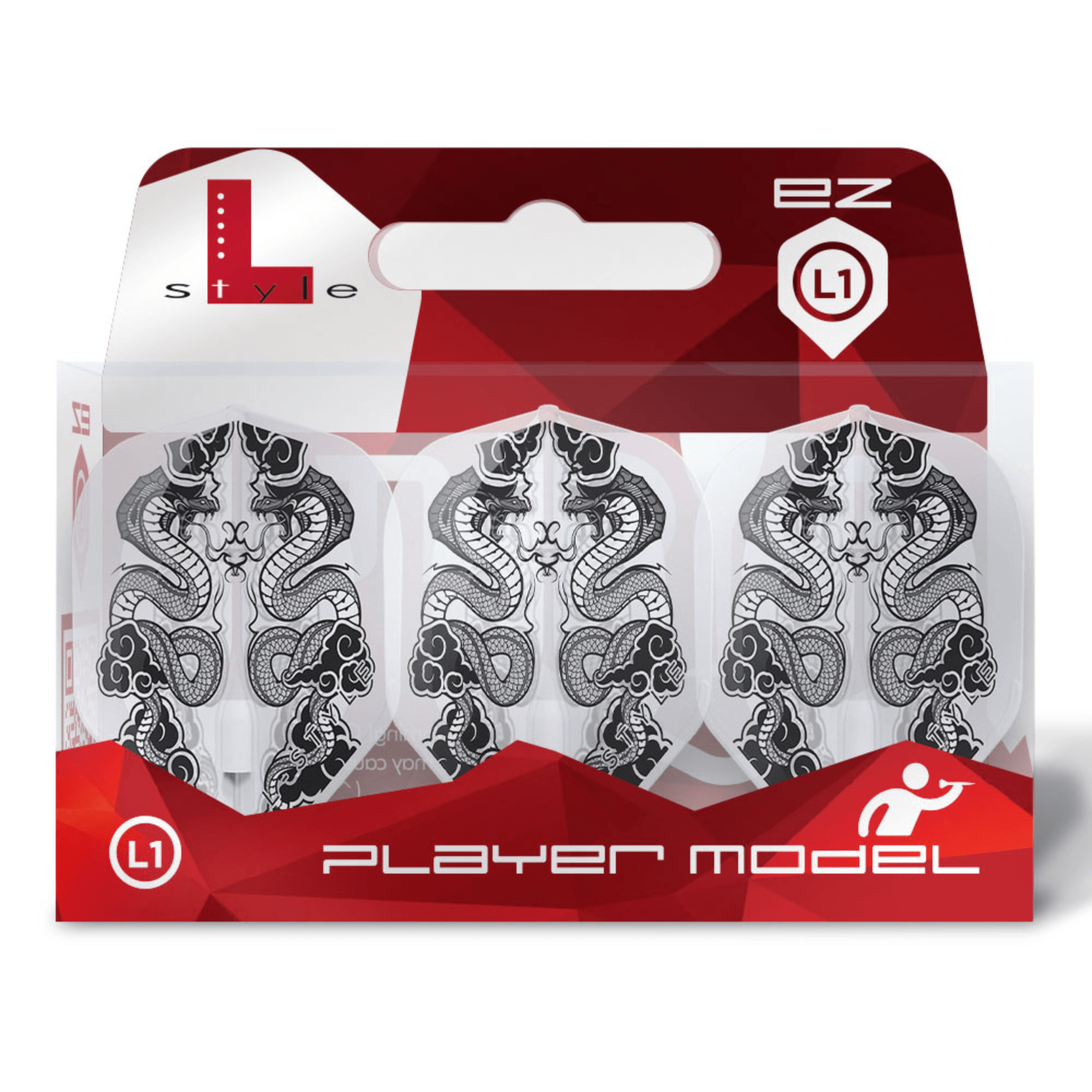 L-Style L1EZ Jelle Klaasen V7 CLW Flights Verpackung
