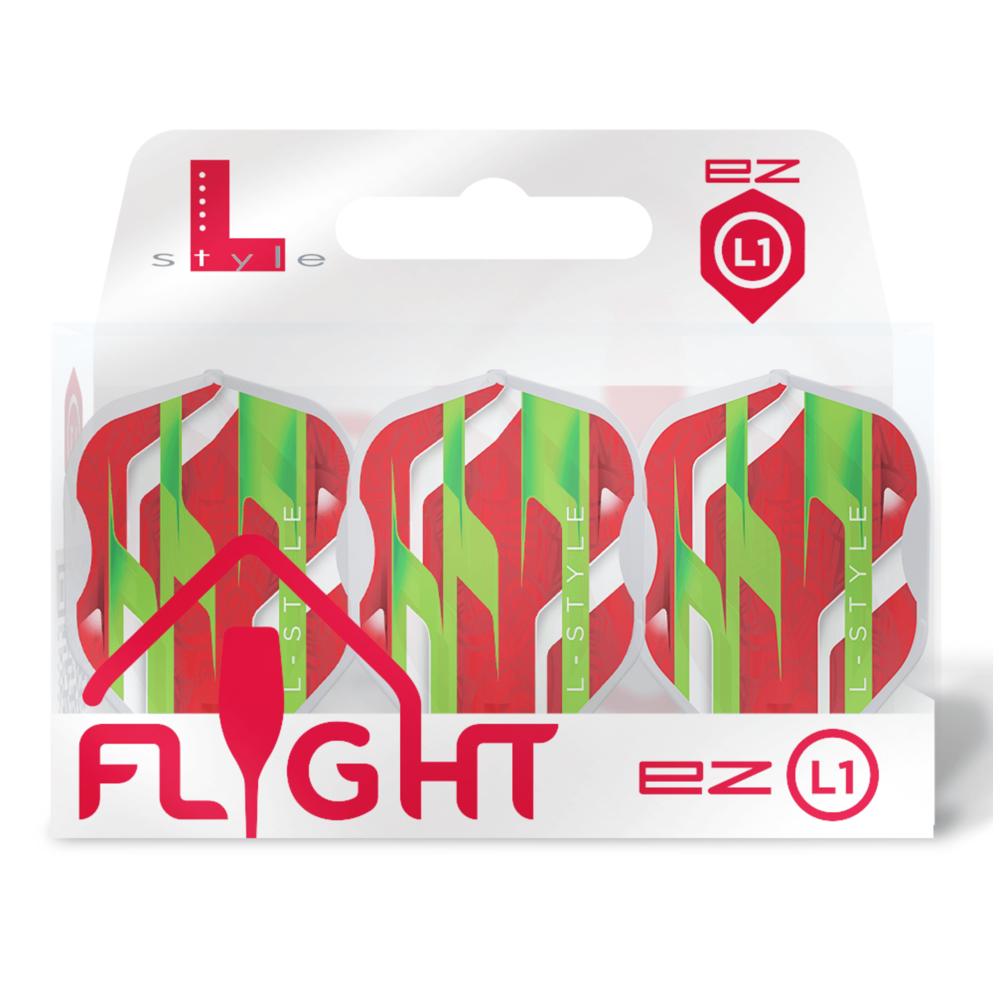 L-Style L1EZ Mamo Series Red Flights Verpackung