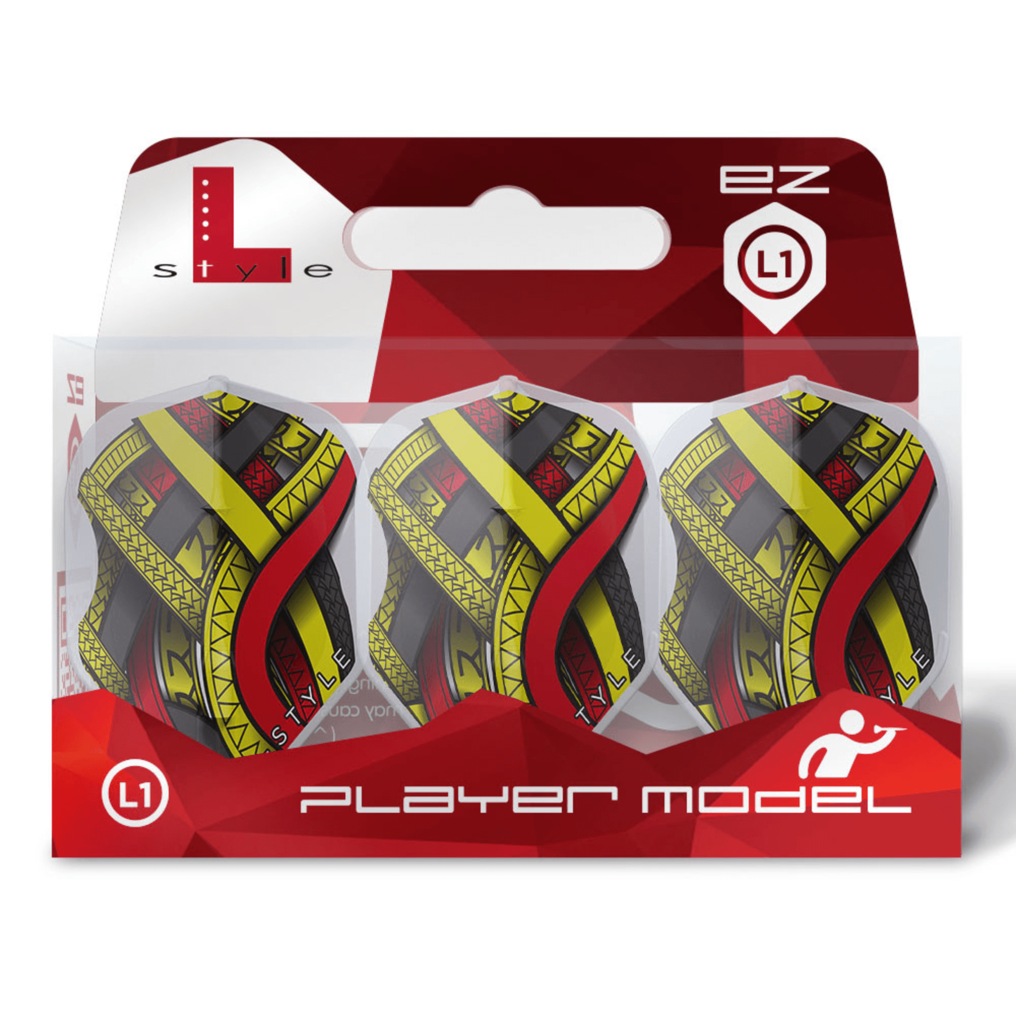 L-Style L1EZ Mike de Decker Type A Clear White Flights Verpackung