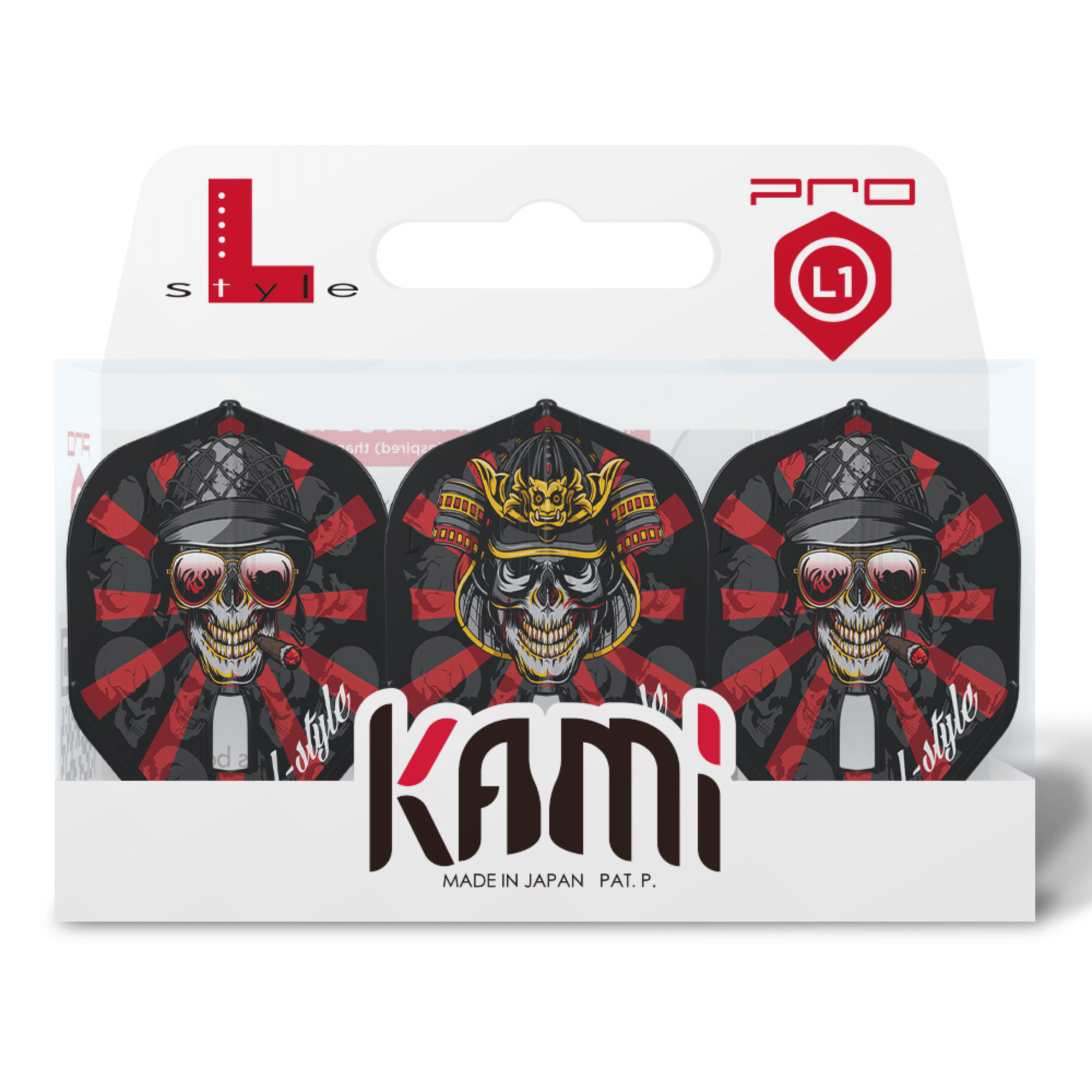 L-Style L1KPRO Kami Marijanovic GI-SAMURAI Black Flights Verpackung