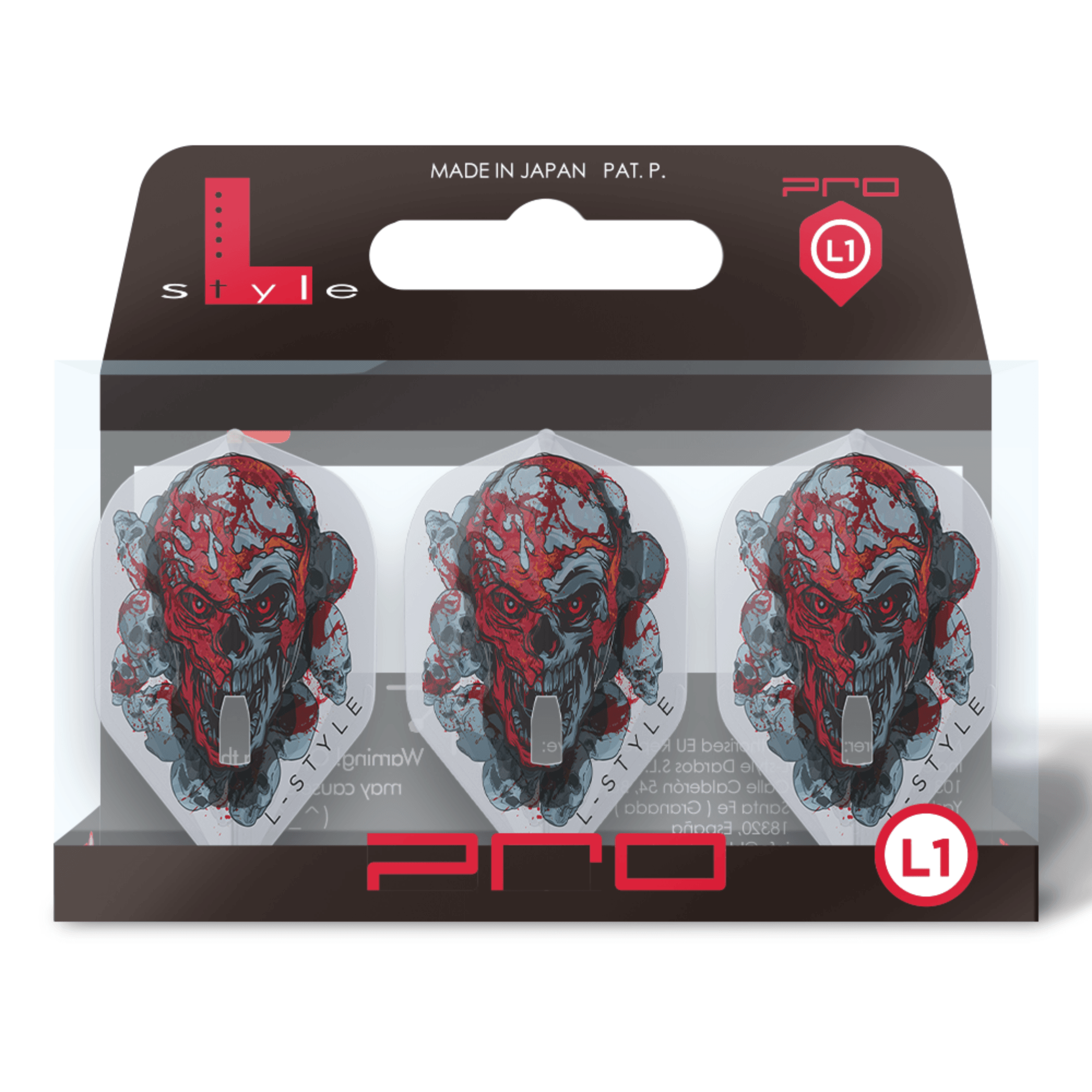 L-Style L1PRO Ryan Searle V4 Clear White Flights Verpackung
