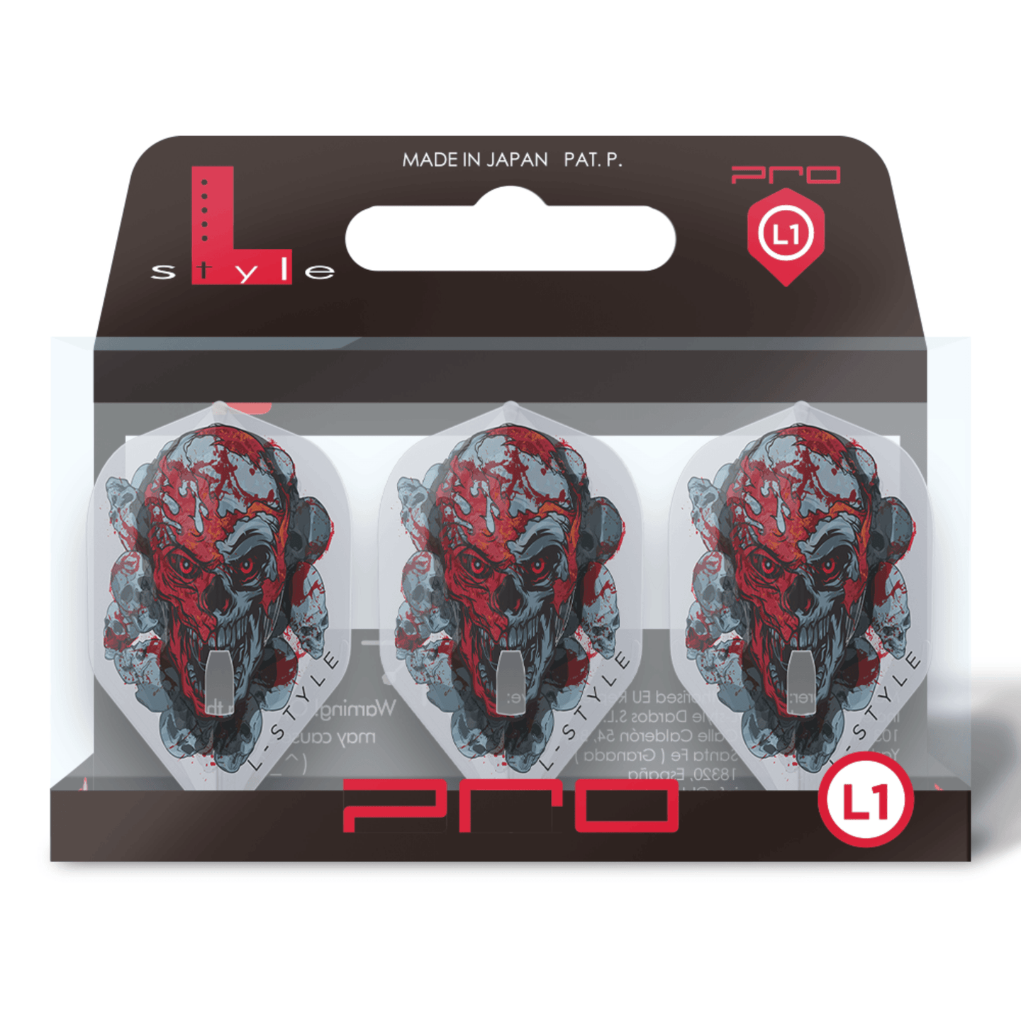 L-Style L1PRO Ryan Searle V4 Clear White Flights Verpackung