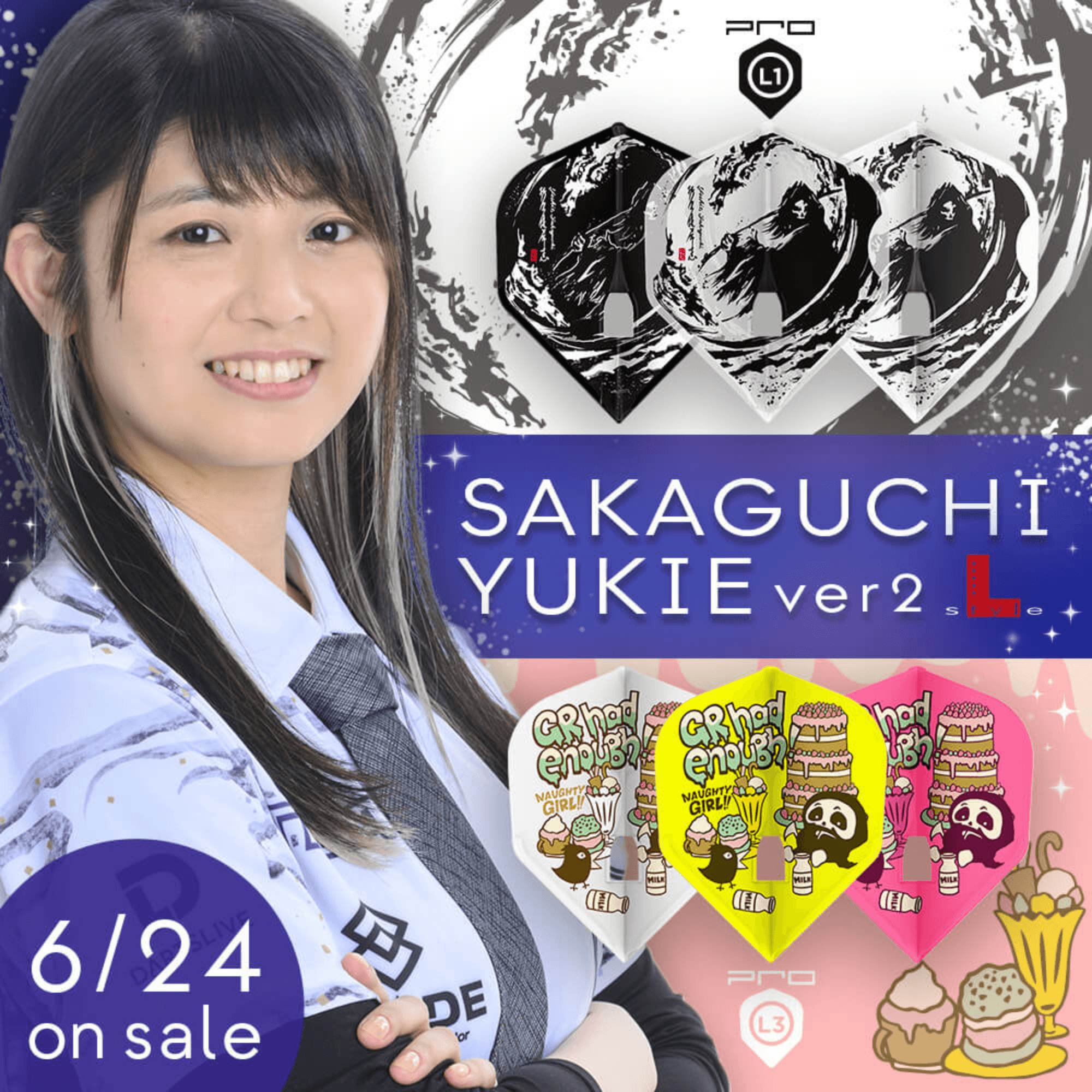 L-Style L1PRO Yukie Sakaguchi V2 Mix Flights Player