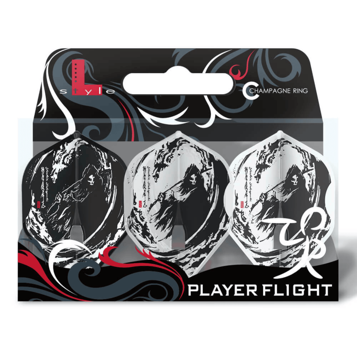 L-Style L1PRO Yukie Sakaguchi V2 Mix Flights Verpackung