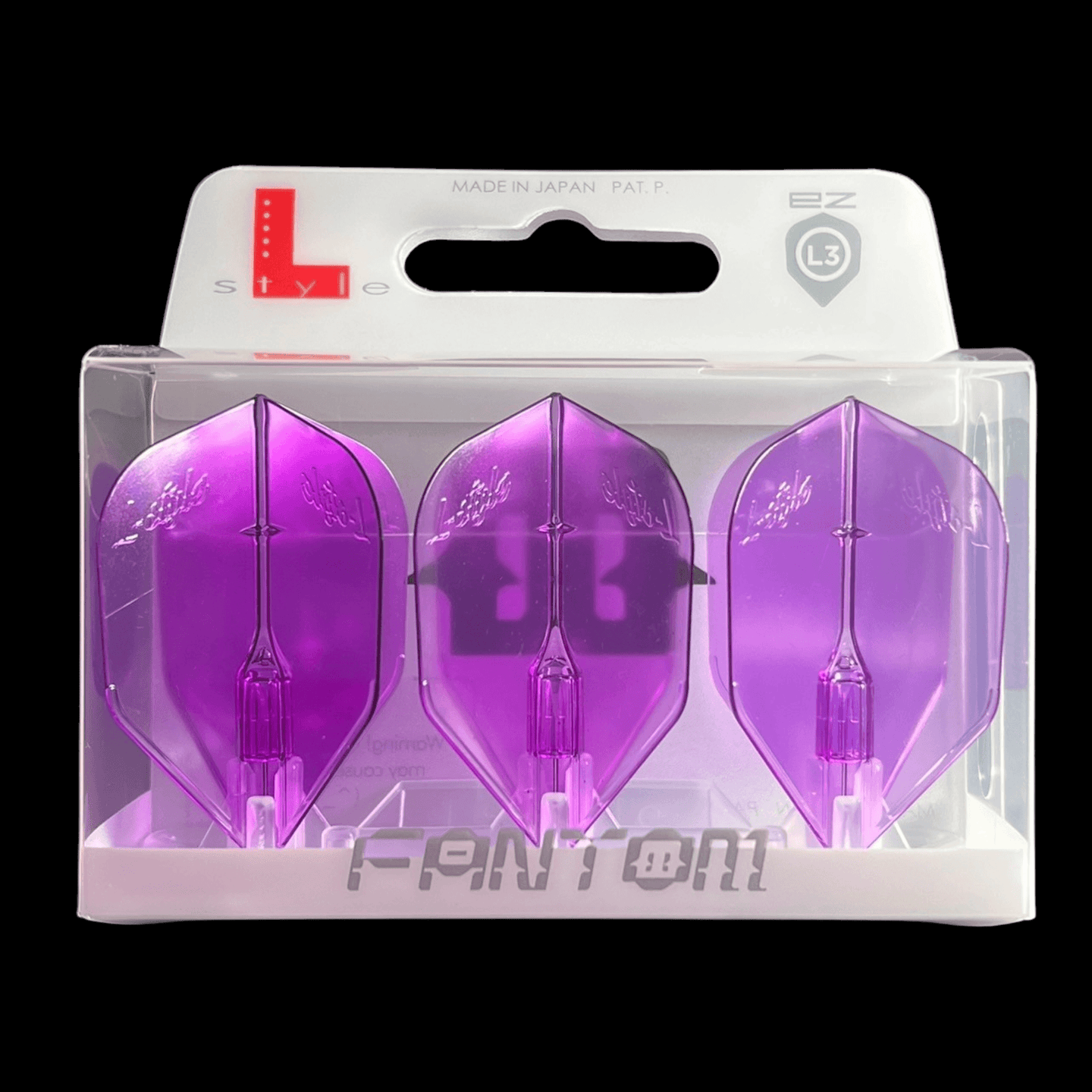 L-Style L3EZ Fantom Purple Flights Verpackung