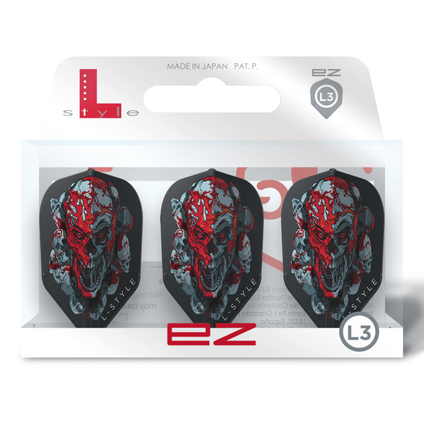 L-Style L3EZ Ryan Searle V4 Black Flights Verpackung
