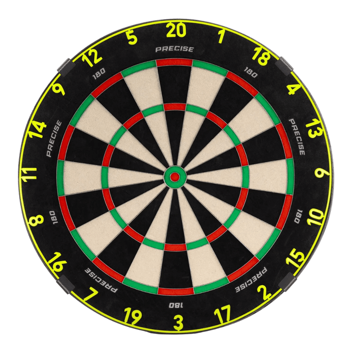 Precise180 Zahlenring Electric Yellow D1