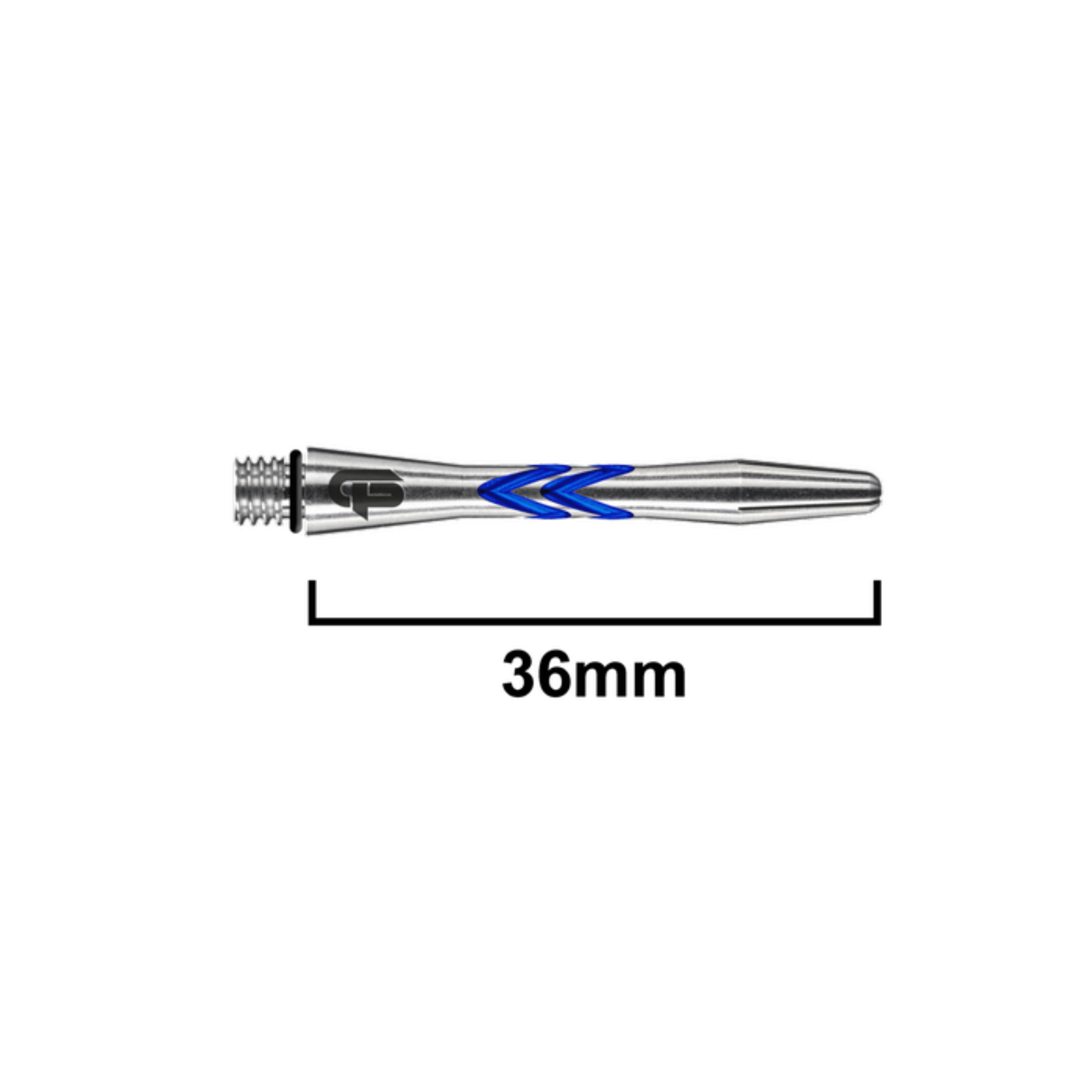 Red Dragon Gerwyn Price V-Groove Blue Aluminium Shafts Länge 36mm