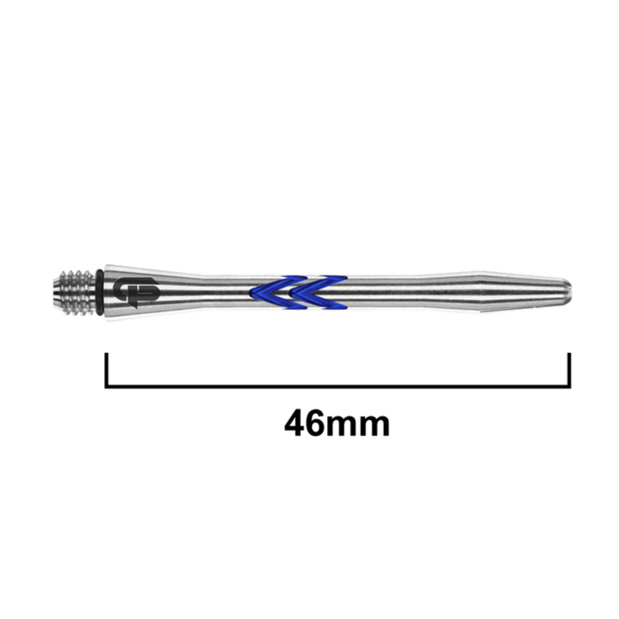 Red Dragon Gerwyn Price V-Groove Blue Aluminium Shafts Länge 46mm