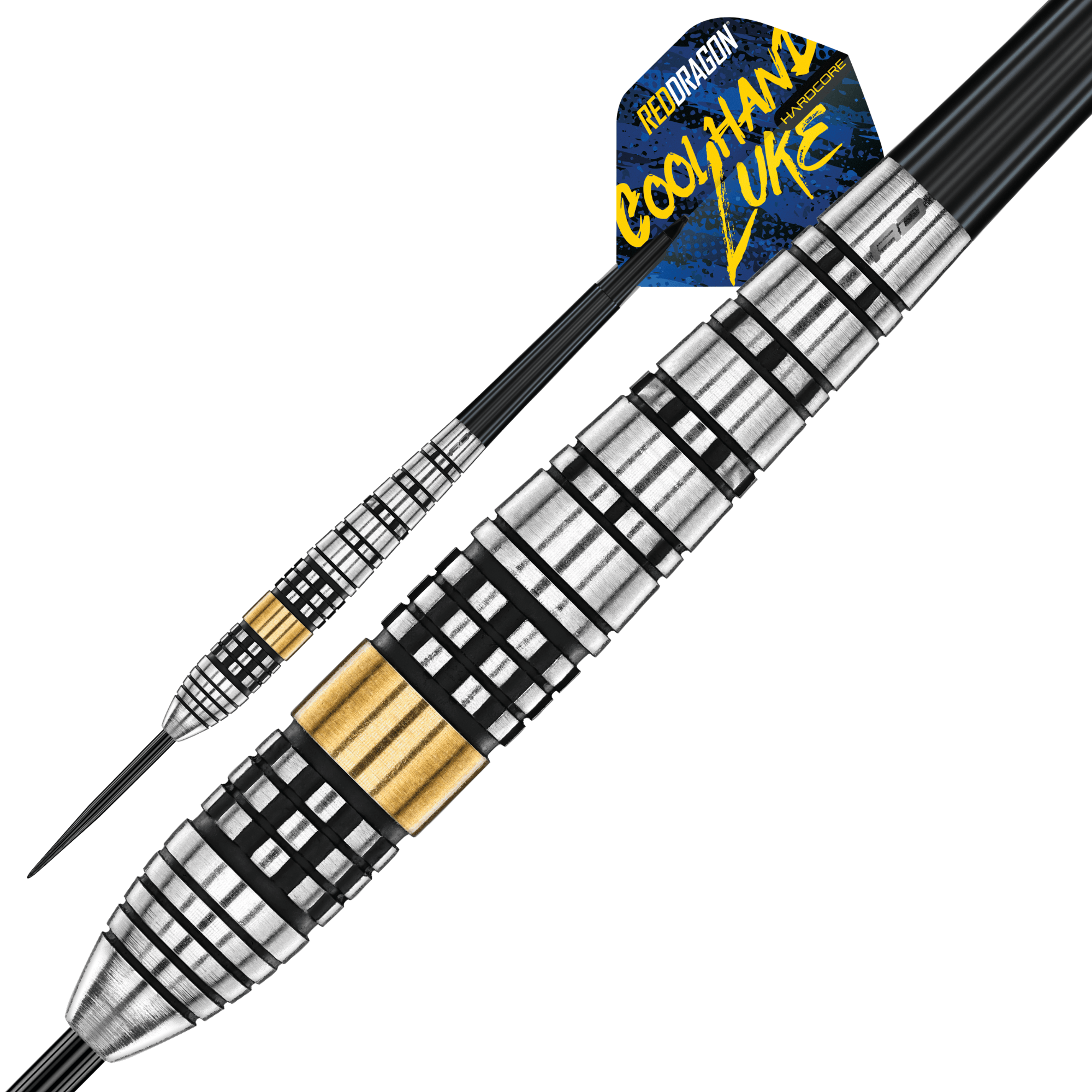 Red Dragon Luke Humphries SE Brass Steeldarts Details Barrel