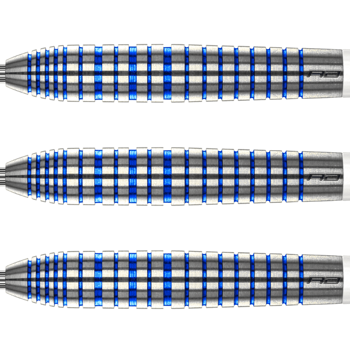 Red Dragon Luke Humphries TX3 Cool Blue Steeldarts Detail
