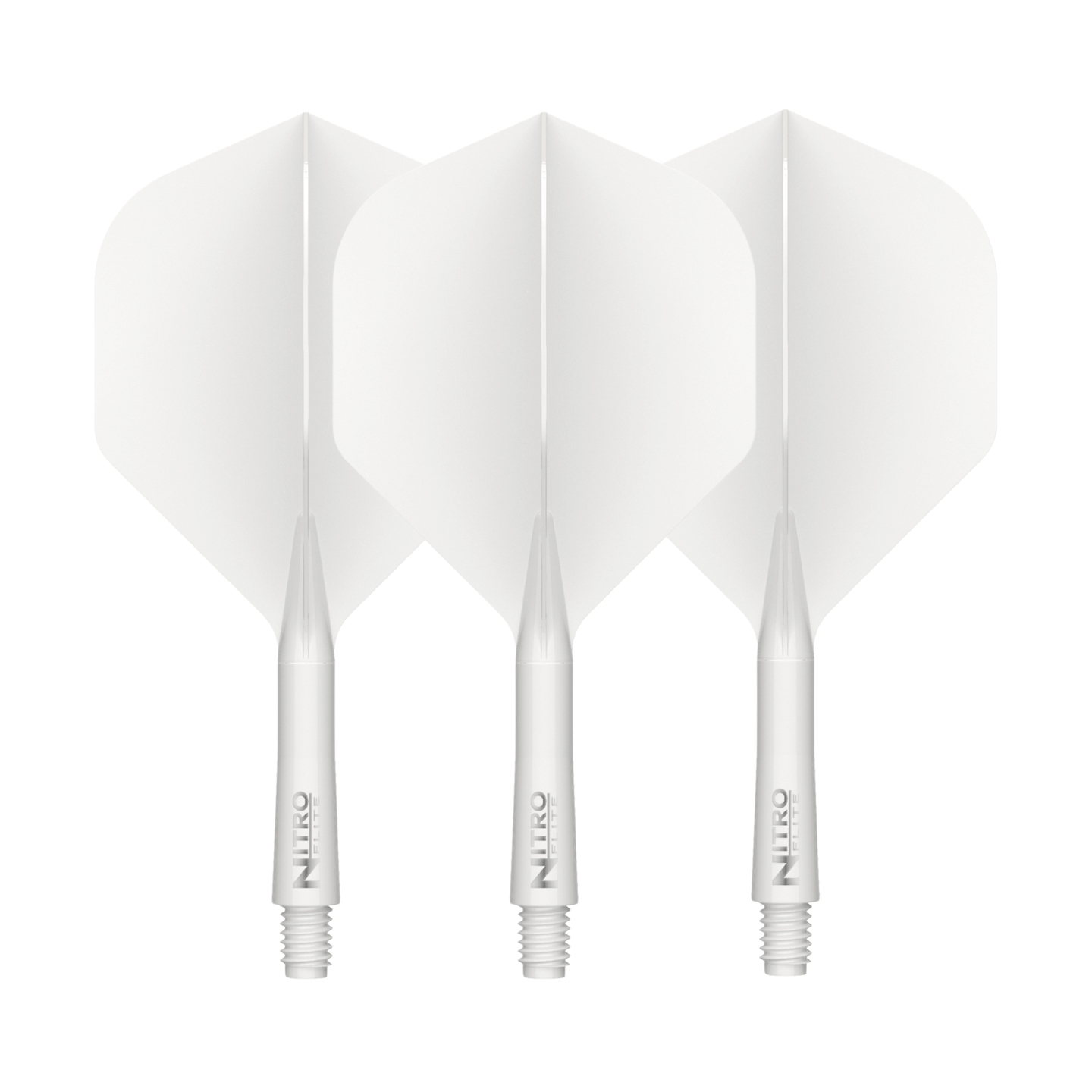 Red Dragon Nitro Flite System White & White