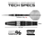 Red Dragon Recon Torpedo Switch Point Steeldarts Maße 25g