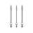 TMX A01 Alu Silver Shafts (9 Stück)