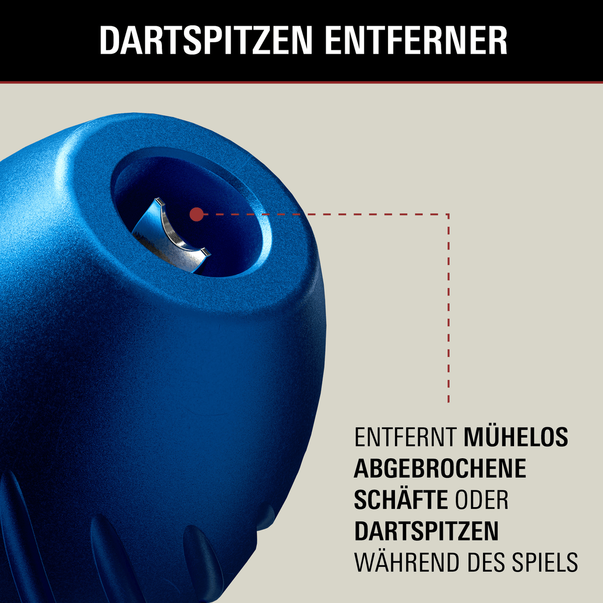 Target Japan AL3 Tip Case - Navy Dartspitzen Entferner