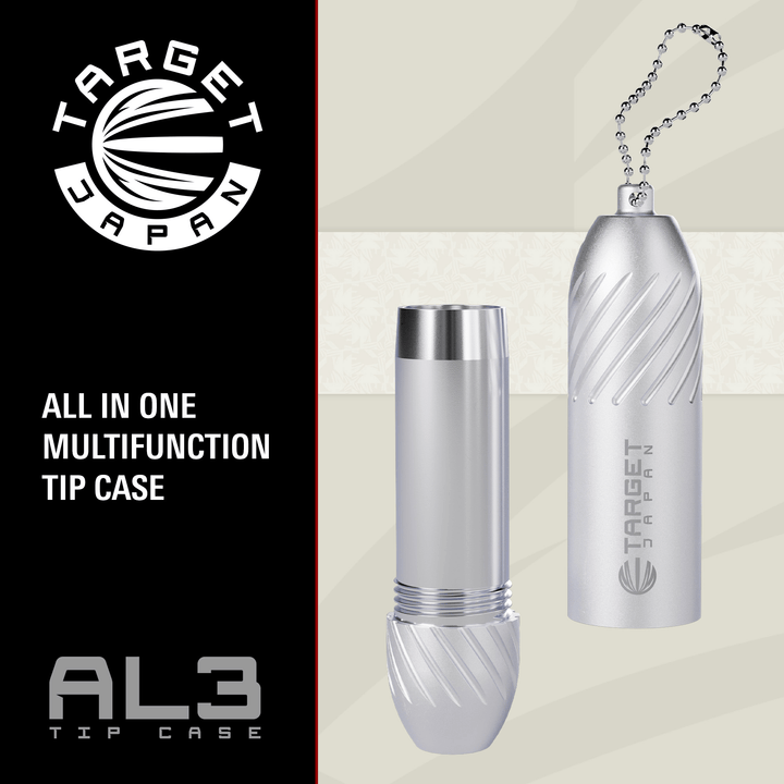 Target Japan AL3 Tip Case - Silver Detail