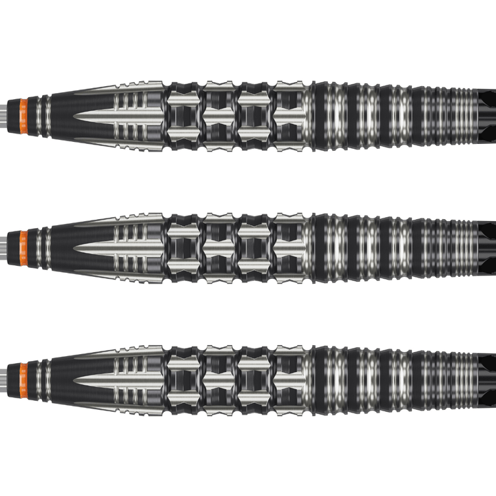 Target Japan Black Marque Dancing Duck Swiss Point Steeldarts Detail