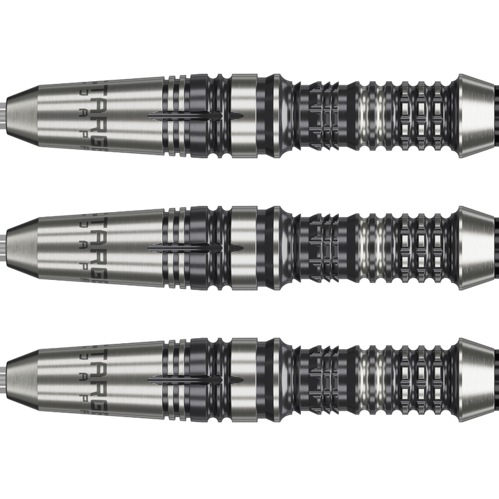 Target Japan Black Marque Heracles Swiss Point Steeldarts Detail