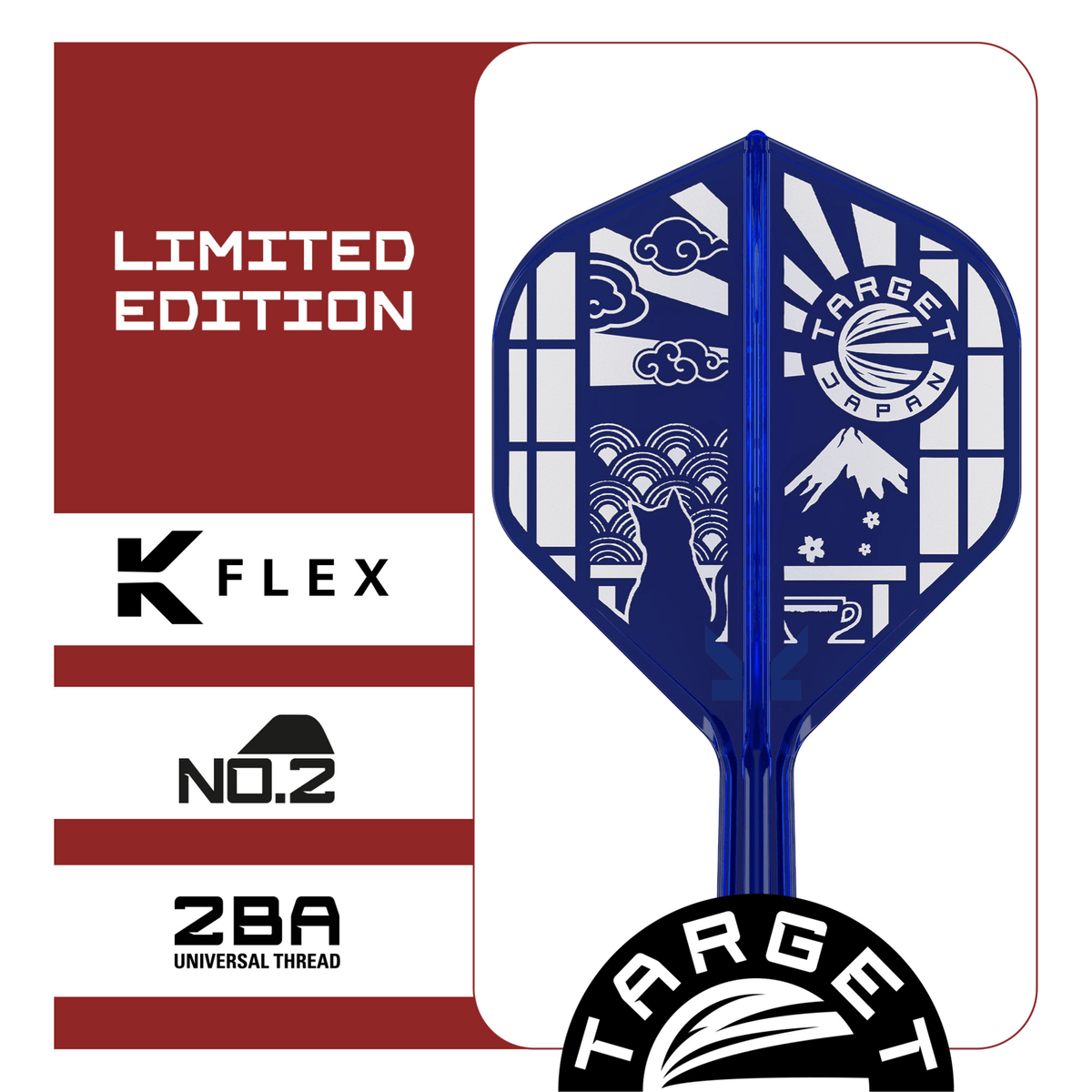 Target Japan K-Flex Blue Logo Japan Limited Edition NO2 Details K-Flex
